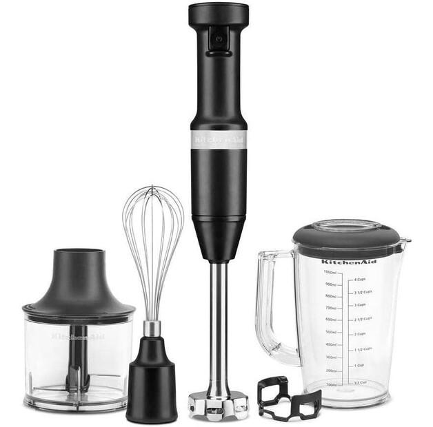 Погружной блендер KitchenAid 5KHBV83EBM matt schwarz