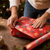 Christmas Wrapping Roll 17 118 Inches, Festive Wrap for Presents, Crafts and Party Favors