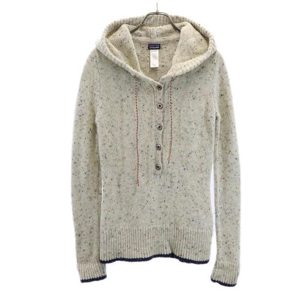

patagonia half button Knit jacket M Beige Outdoors Women Used