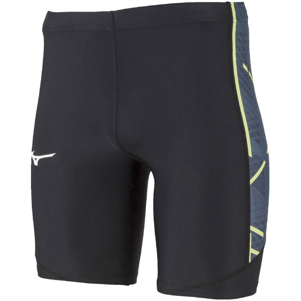 

Mizuno MTC Model Racing Dynamotion Black x Sea Size S Tights, Half, Fit, Stretch, U2MB2013, Navy,