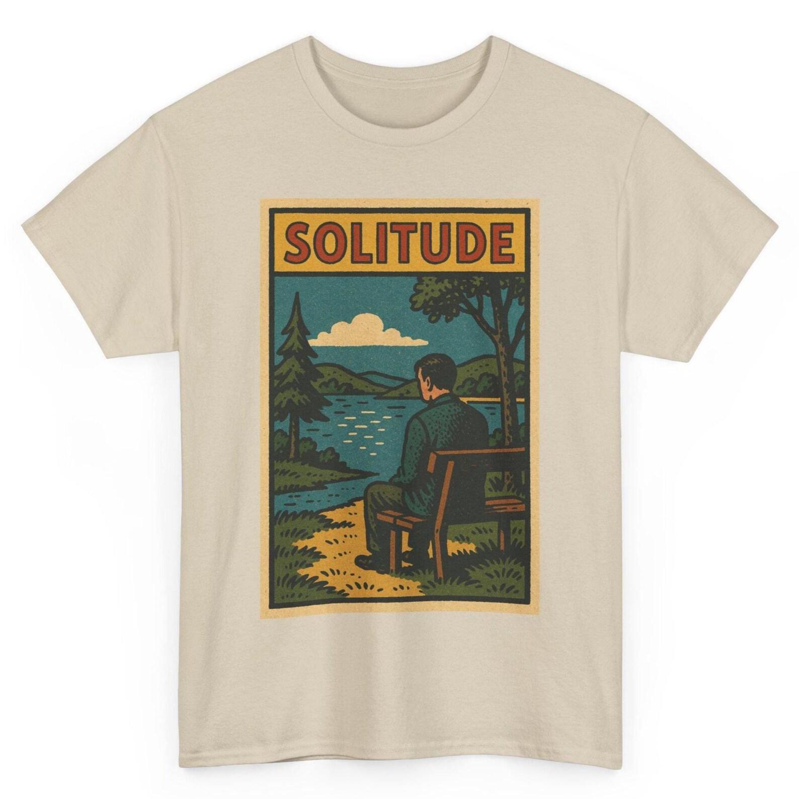 Solitude Retro Comic T Shirt Unisex S