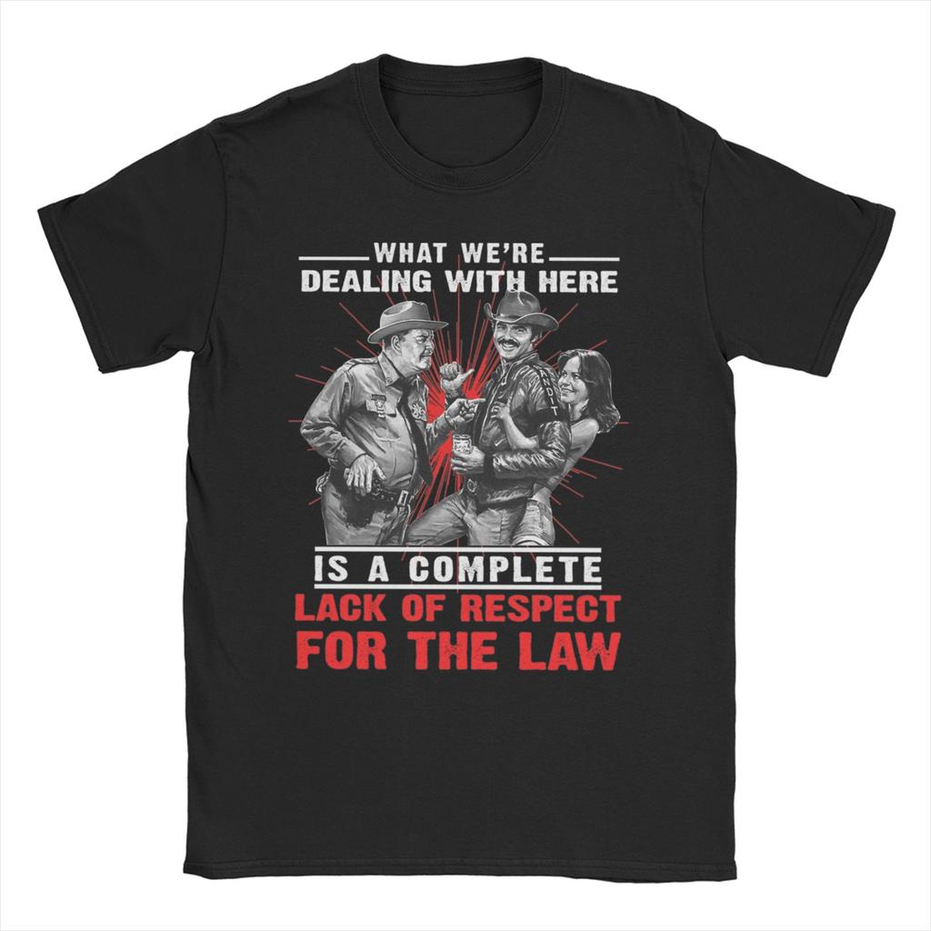 Smokey and the Bandit Trans Am Hommage Jerry Reed Burt Reynolds T-shirt pour Unisexe Coton Manches Courtes T-shirt Idée Cadeau Hauts
