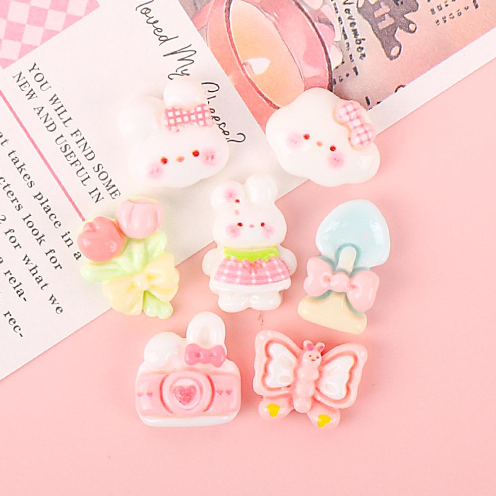 Cute Rabbit DIY Hair Clip & Resin Accessories Kit