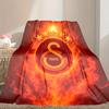 1pc Snug Galatasaray SK Blanket, Lightweight & Durable Print Blanket, Perfect for Home, Couch, Bed, Picnic, Travel, Office