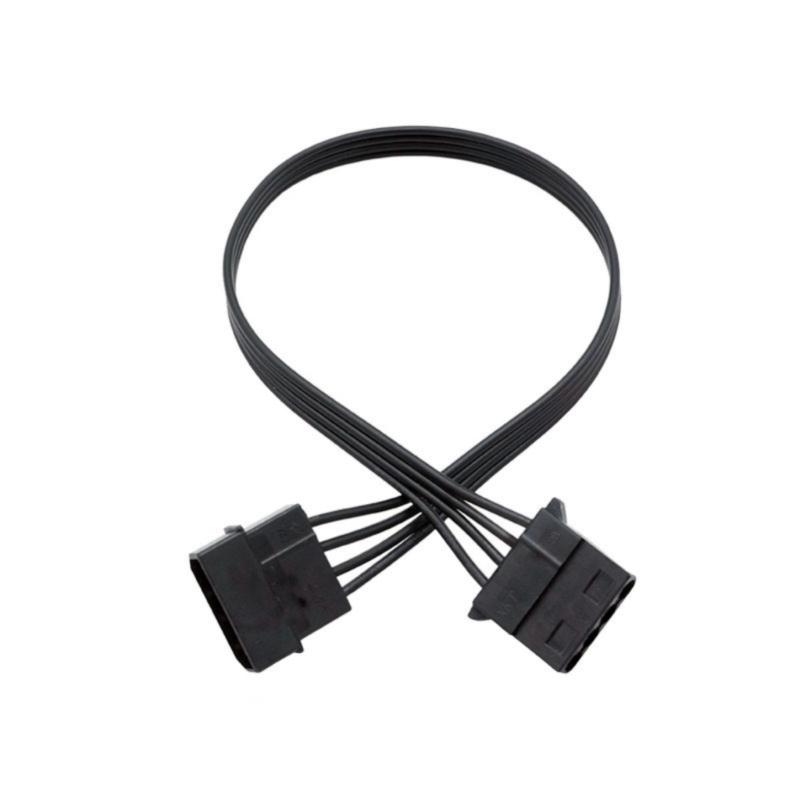 4 Pin PC Fan Hub 1 to 1 Way Internal Fan Power Supply Extension Cable CPU Cooling Cooling 4 PIN Motherboards Fan