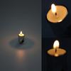 Adjustable Finger Rings Unique Candle Shape Bands Colorful Specular Rings Accessory for Women Fashionable Jewelry