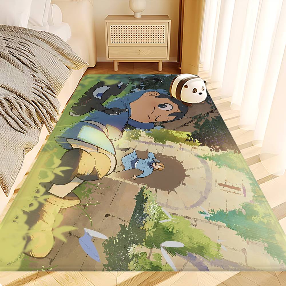 Anime R-Ranking of Kings Hallway Carpet INS Style Soft Bedroom Floor House Laundry Room Mat Anti-skid Bedside Area Rugs