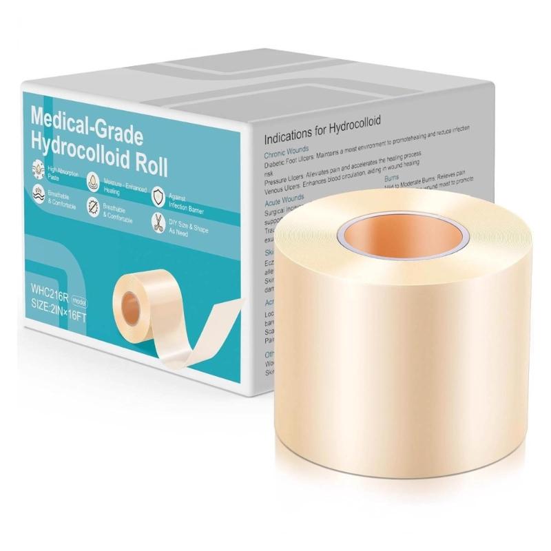 Klebefilm Rolle Tape für Blasen Atmungsaktives Hydrokolloid Schmerzfreies Entfernen Wasserdichtes Design für Sport Täglichen Gebrauch
