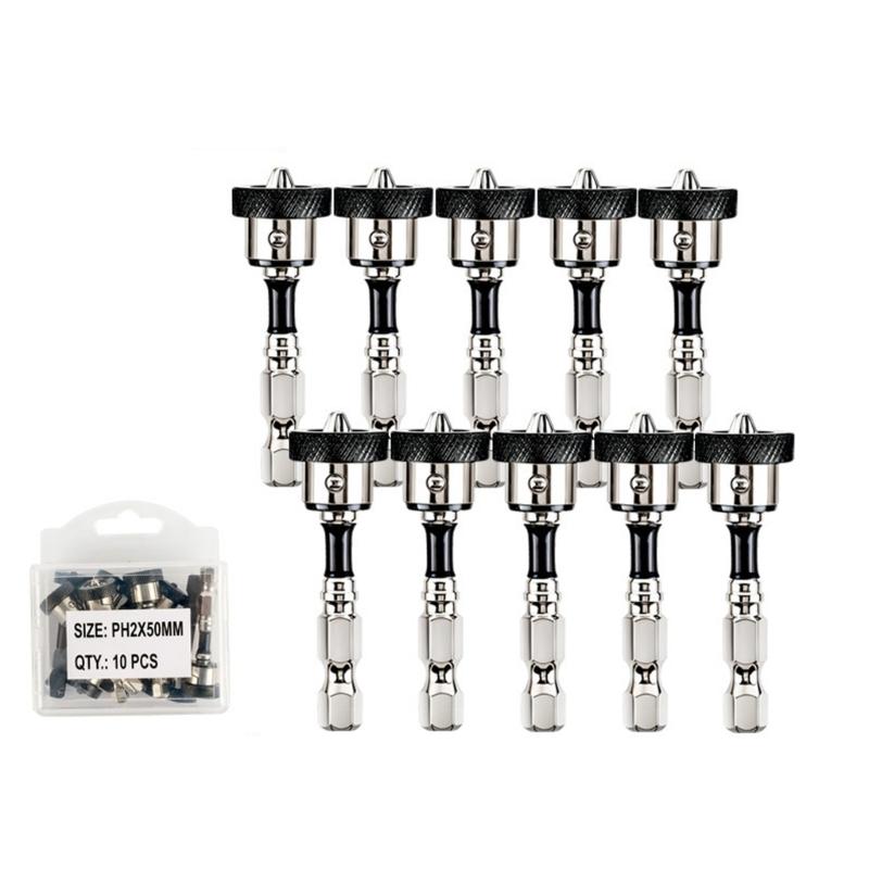 Magnetic Positioning Screwdriver Bit Gypsum Board Plasterboard Screws Locating Drilling For Power Tool