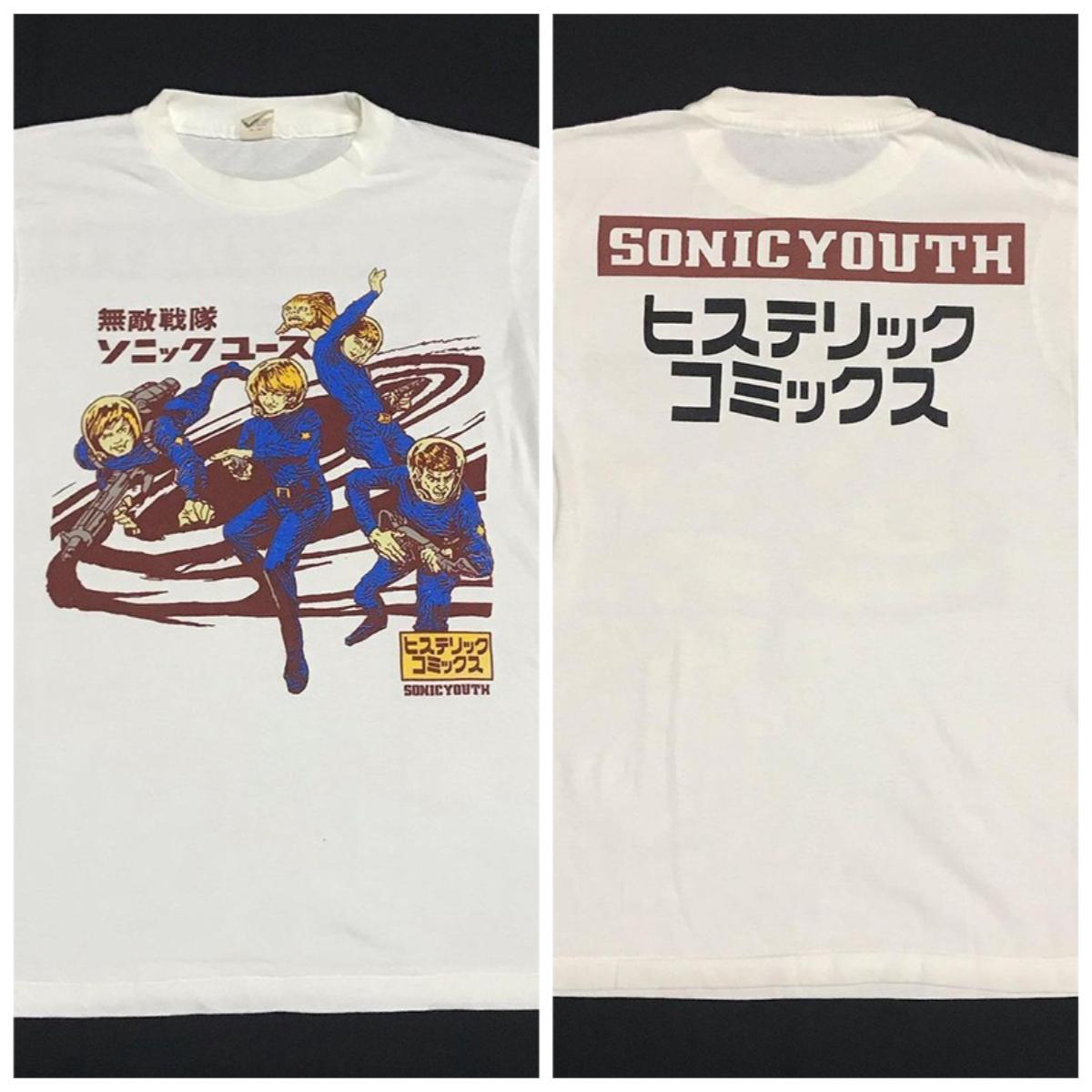 

Sonic Youth Sonic Youth Orchestra KurtCobain Kurt Cobain Classic Mens and Womens Leisure Loose Cotton Tshirt XL