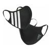 Adidas Recycled Polyester Face Masks Unisex Black HF7045
