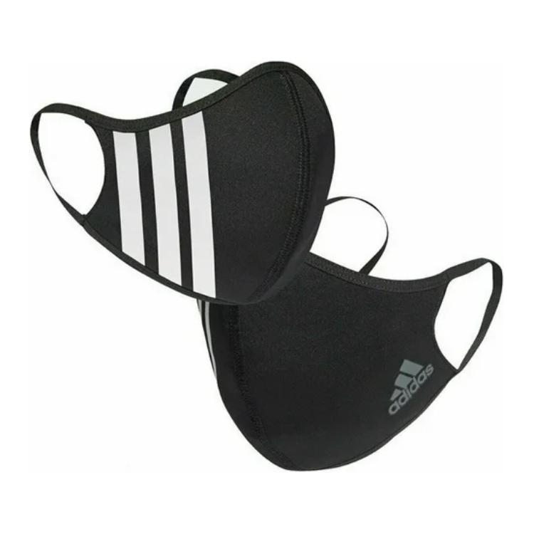 Adidas Recycled Polyester Face Masks Unisex Black HF7045