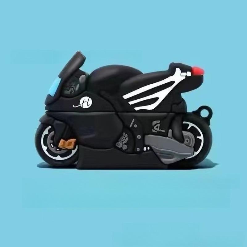 Husă creativă cu model de desene animate pentru căști wireless Bluetooth Apple - Husă din silicon pentru căști Bluetooth AirPods Pro 2 generația a 3-a/a 4-a