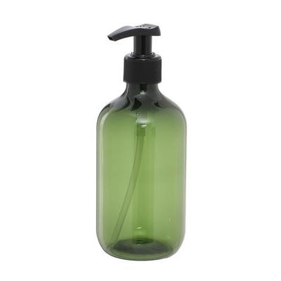 Bathroom Dispenser Cylinder Shampoo Container (Green) / 500ml Refillable Container