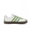 Adidas Neo Vl Court Camellya, Amber Leather Slip Resistant Slip Resistant Low top Skateboard Shoes Unisex Green HQ1802(Team189-)