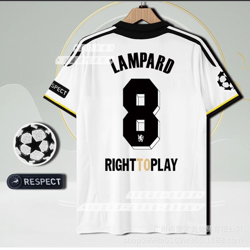 Retro Jersey Chelsea Series Jersey Long Short Sleeve Explosive Star Collection 8 Lampard 9 Torres Football Jersey