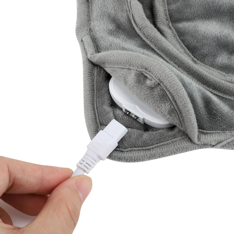 EU Electric Foot Warmer Pad - Detachable Heating Mat with Adjustable Warmth & Auto Power-Off for Home Office Use