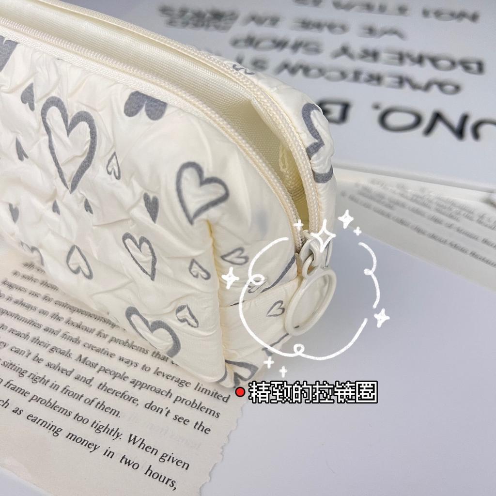 New Original Milk Huhu Love Pencil Bag High Value Large Capacity Stationery Bag Student Supplies Stationery Bag Cosmetic Bag