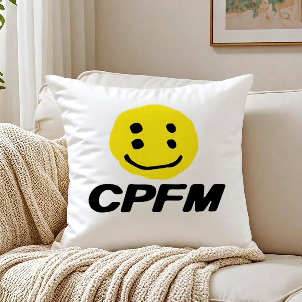 Luxury Smile CCpfm Cushion Cover Linen Pillowcase Soft  for Sofa Bed Home Room Decor