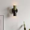 Vintage Nordische doppelköpfige Wandleuchte - Cremefarbener Stil Modern Minimalistisch LED-Licht für Schlafzimmer, Kinderzimmer & Arbeitszimmer - Kreativ Künstlerisch