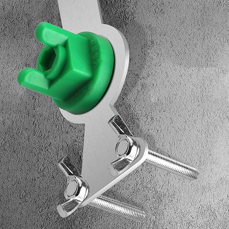 Stainless Steel Hot And Cold Water Pipes Leveler Multi-Purpose Fixed Leveler Mounting Aid For Effortless Water Heaters Shower