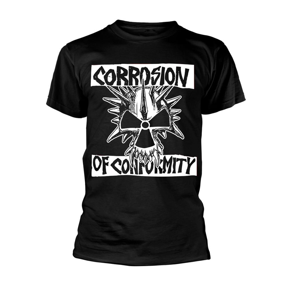 Corrosion Of Conformity Skull Logo 1 (Black) Official T-Shirt Mens XXXXL