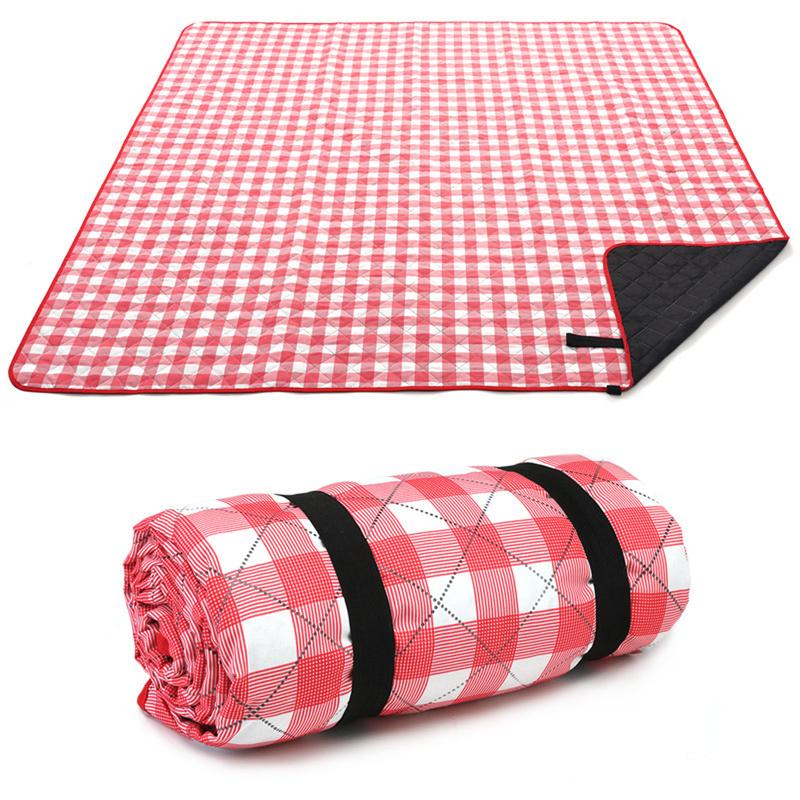 Accessoire Outdoor Famille Barbecue Tapis De Pique-nique Pliable Imperméable 150x200cm | Pour Plage, Pelouse, Camping | Violet Matelas Plage Pliable