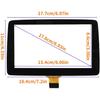 7" Touch Screen Digitizer Replacement for 2014 2015 2016 Mazda 3 2016 MX-5 CX-3 Infotainment Screen Replace Part Number BHP1611J0D & K40005A29F