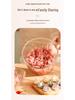 Multi-functional Electric Meat Grinder and Garlic Paste Maker with Visible Glass Bowl