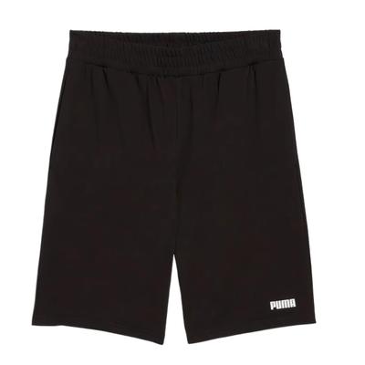 Essentials Logo Shorts Jersey 10" Solid Soft Comfortable Lightweight Cool Casual Shorts Men Shorts Black 690258-01