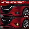 Front Bumper Driving Foglamp Set For Nissan March   Fog Light Assembly With Cover Wire Harness Switch Car Accessories