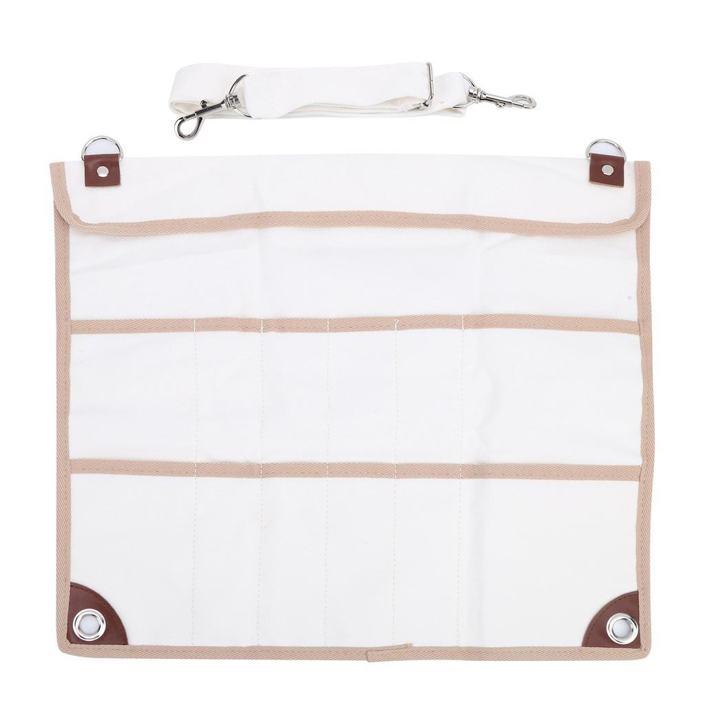 Geschirr Aufbewahrungstasche Faltbar Verstellbar Mehrere Taschen Bestecktasche für Rucksacktouren BBQ Camping Wandern