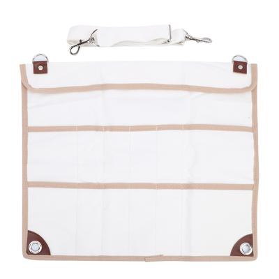 Geschirr Aufbewahrungstasche Faltbar Verstellbar Mehrere Taschen Bestecktasche für Rucksacktouren BBQ Camping Wandern