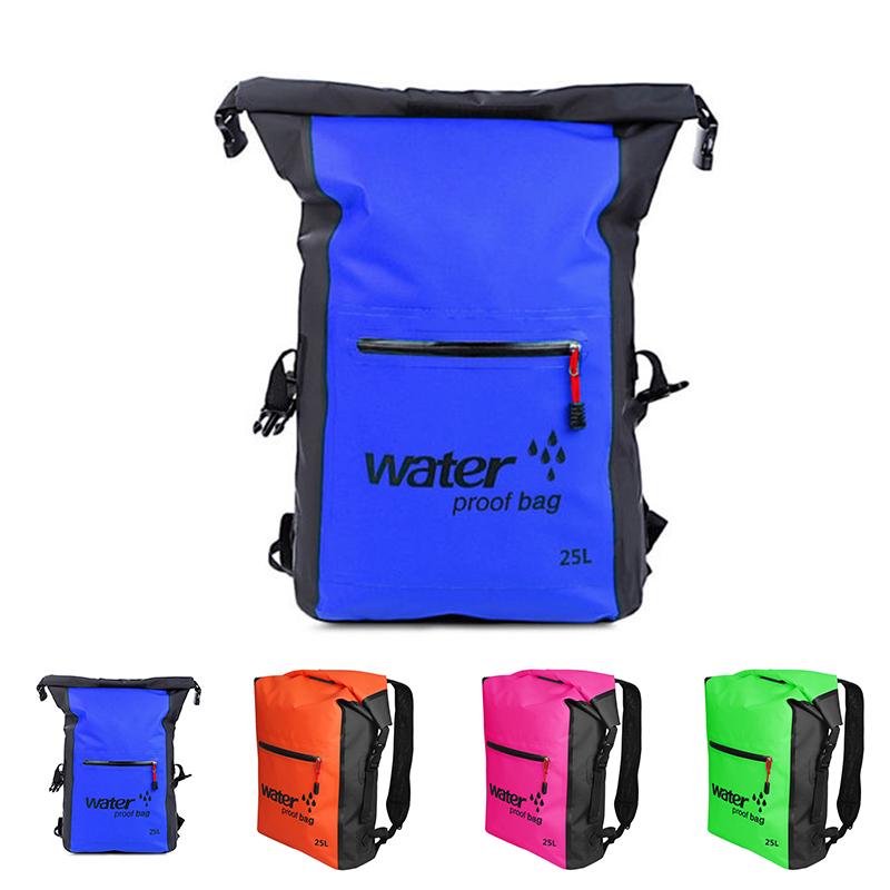 25L Waterproof Dry Bag Backpack Rucksack Canoe Kayak Surfing Storage Pack Raft Kayak Canoe Kayak