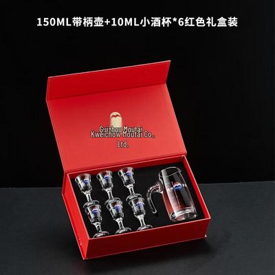 Skleněný karafa na Baijiu Shangqi Dárková sada
