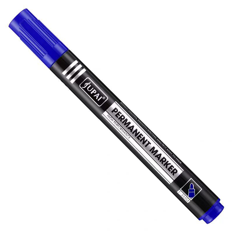 3 Pcs Permanent Paint Marker Pen Waterproof Black Pen For Tyre Oily Markers Quick Drying Signature Pen Stationery Supplie