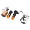 24V 250W Electric Bike Brushed Controller Aluminum Alloy Motor Speed Controller with Throttle Grips for Electric