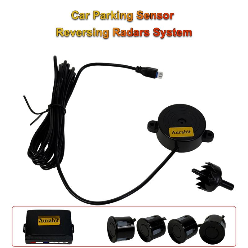 Rear Wireless Car Auto Parktronic LED Parking Sensor with 4 Reverse Backup Radar Monitor Detector System Display