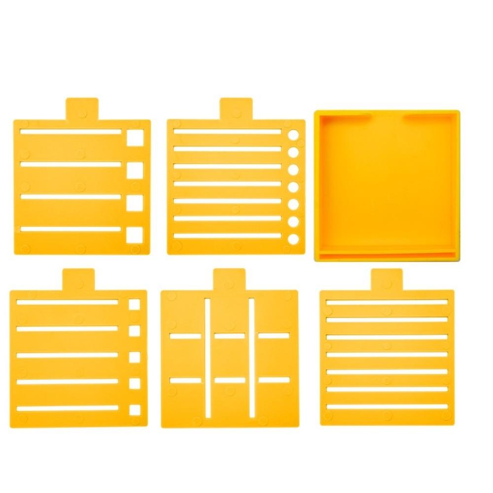 Reusable Sticky Note Stencil and Holder Plastic Note Template Holder Planner Organization