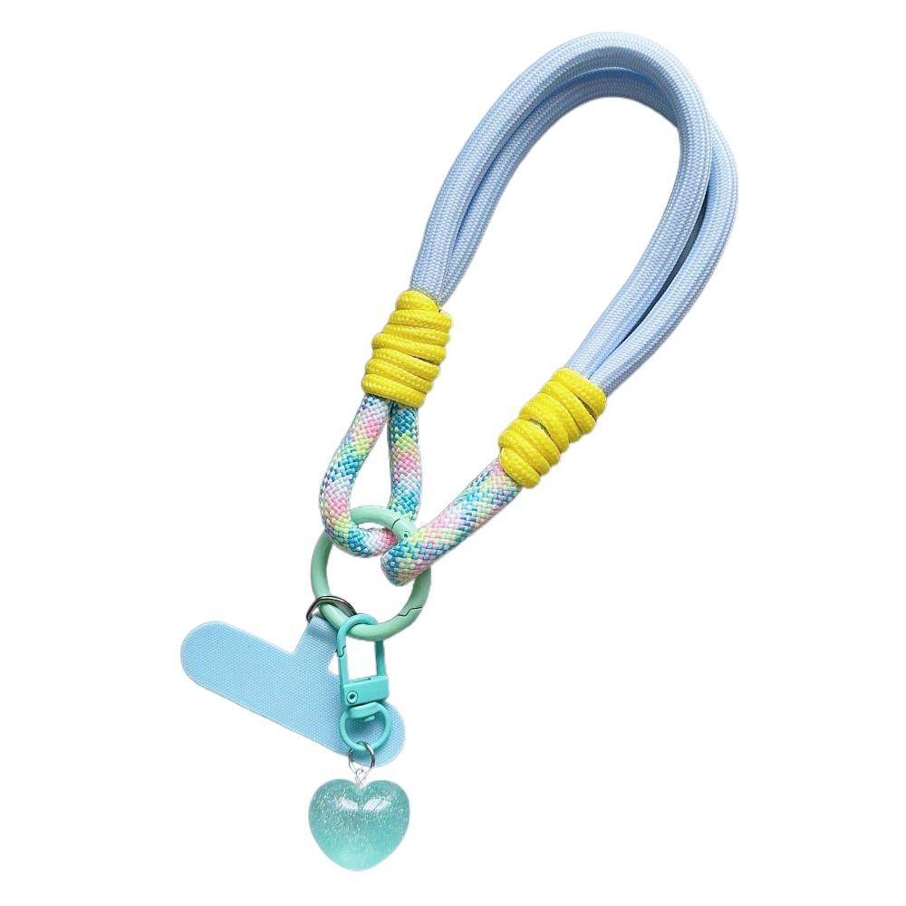 Detachable Mobile Phone Strap Love Keychain Mobile Phone Charm Mobile Phone Lanyard  Lanyard Patch