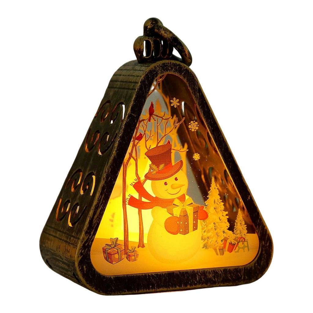 Weihnachtsdekorationen, Vintage Nachtlichter, Leuchtende Geschenke, Display Schreibtischdekorationen, Requisiten, Atmosphäre, Windlichter