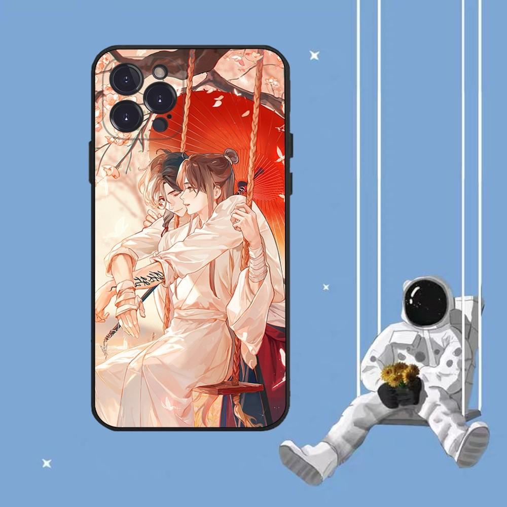 Tian Guan Ci Fu Phone Case For iPhone 14 11 12 13 Mini Pro XS Max Cover 6 7 8 Plus X XR SE 2020 Funda Shell
