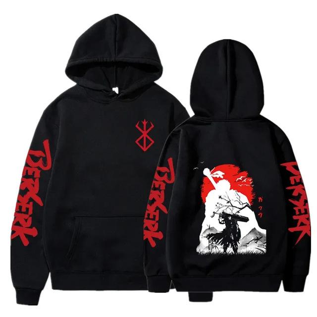 Autumn/winter Berserk Anime Setwear Hooded Sweatshirt