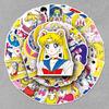 51 Anime Sailor Moon Character Stickers: Waterproof Decor for Planners, Cups & Laptops