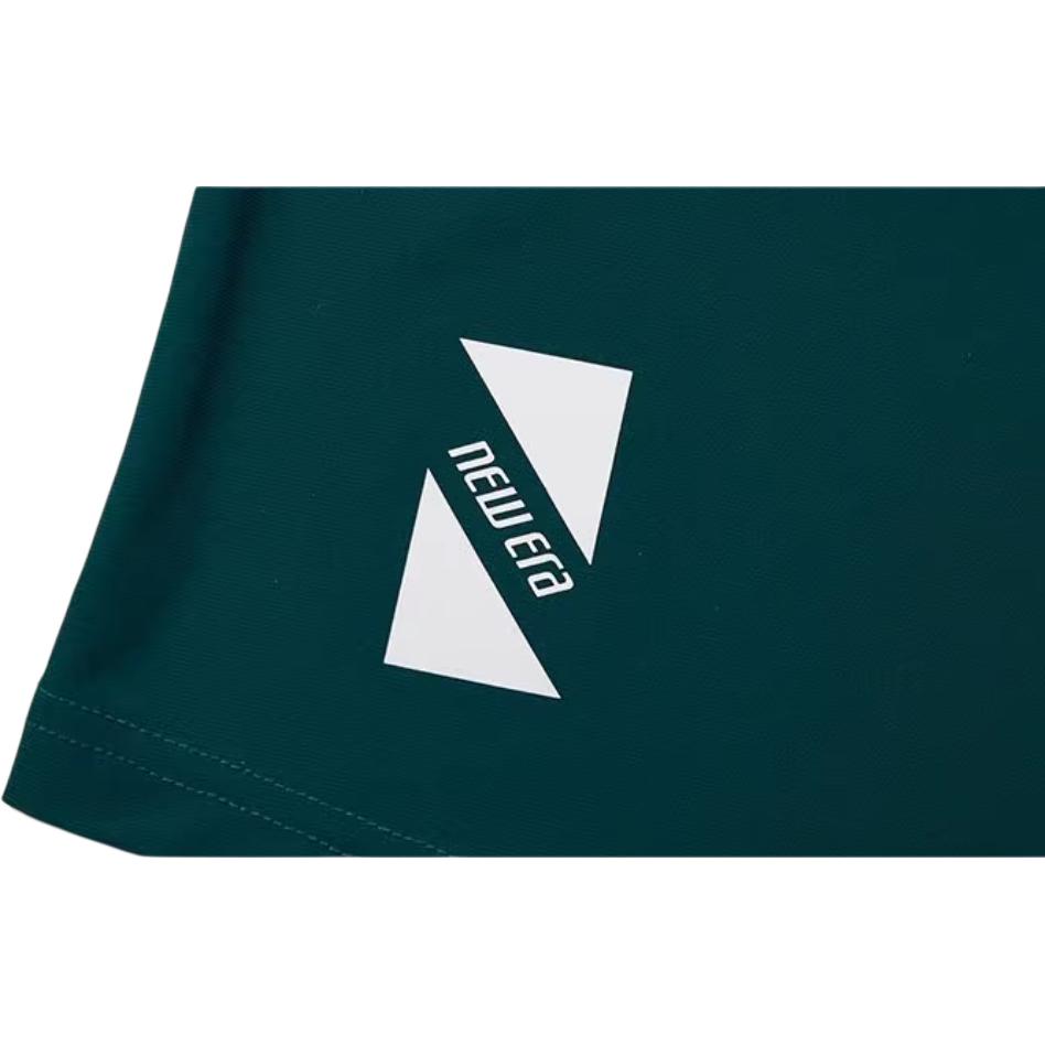 New Era SS24 Breathable Minimalist Printed Loose Short Sleeve T-Shirt Unisex Tops Deep-Sea-Green 14179128