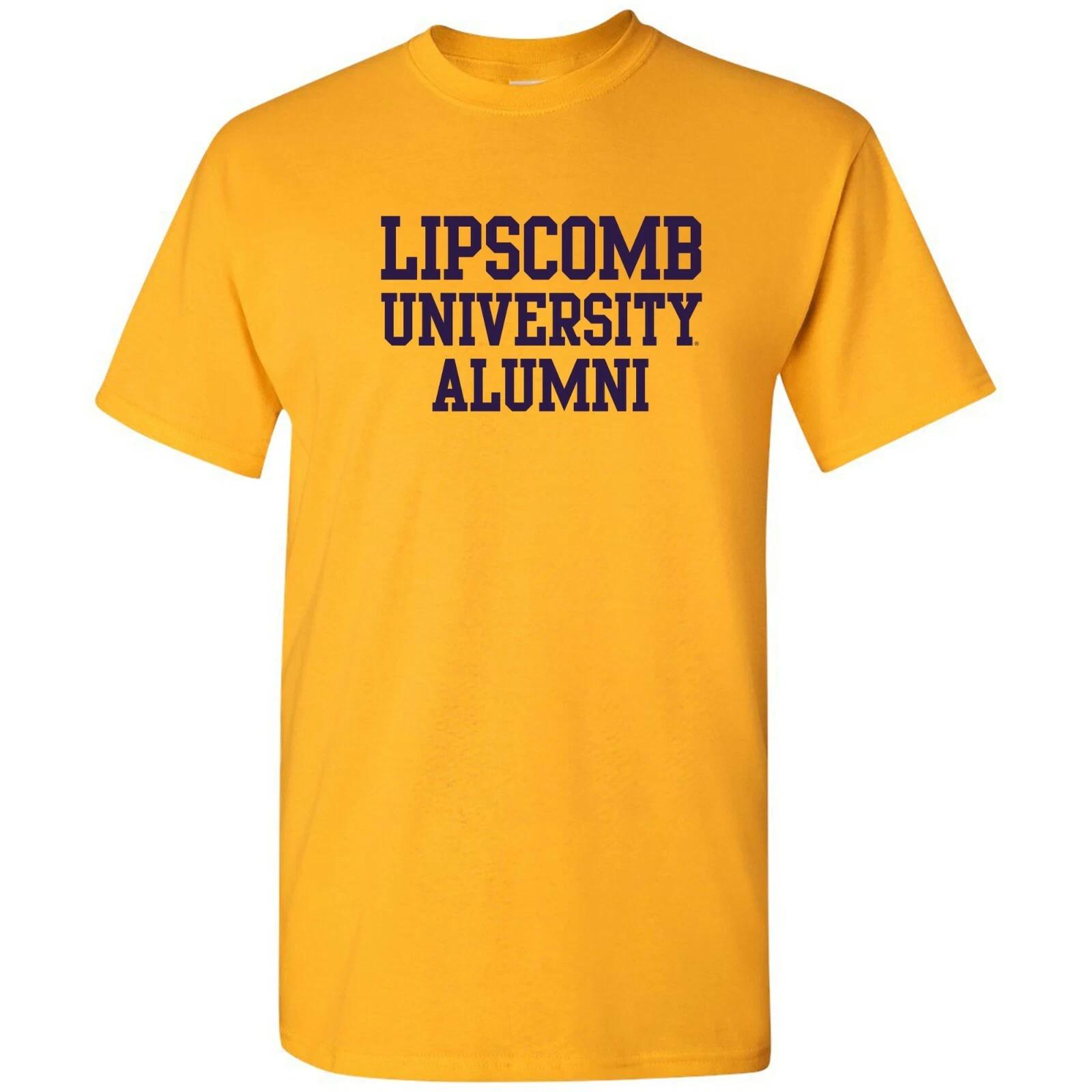 Lipscomb Bisons Basic Block Alumni Collegiate T Shirt - Gold S