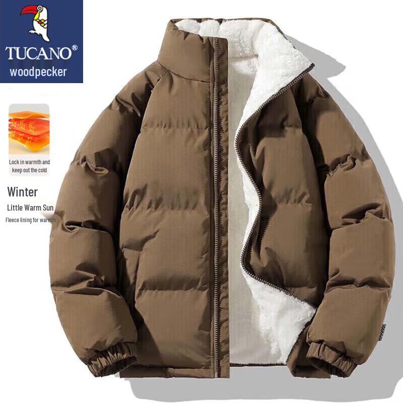 

TUCANO Men s Winter Loose-Fit Puffer Jacket L
