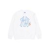New Disney X MLB X Disney Collaboration Sweatshirts Unisex White 3AMTD1014-50IVS