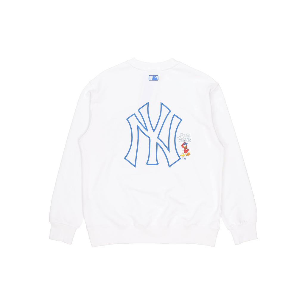 New Disney X MLB X Disney Collaboration Sweatshirts Unisex White 3AMTD1014-50IVS