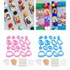 Earring Cutting DIY Craft with Cards, Hooks, Jump Rings Baking Moulds Art Supplies